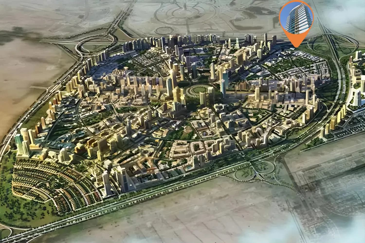 Amaris Tower masterplan, JVC (Jumeirah Village Circle), Dubai