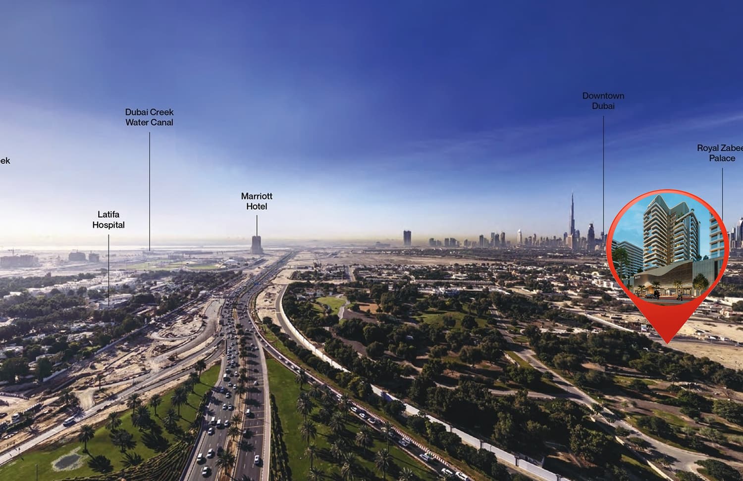 Azizi David masterplan, Al Jaddaf, Dubai