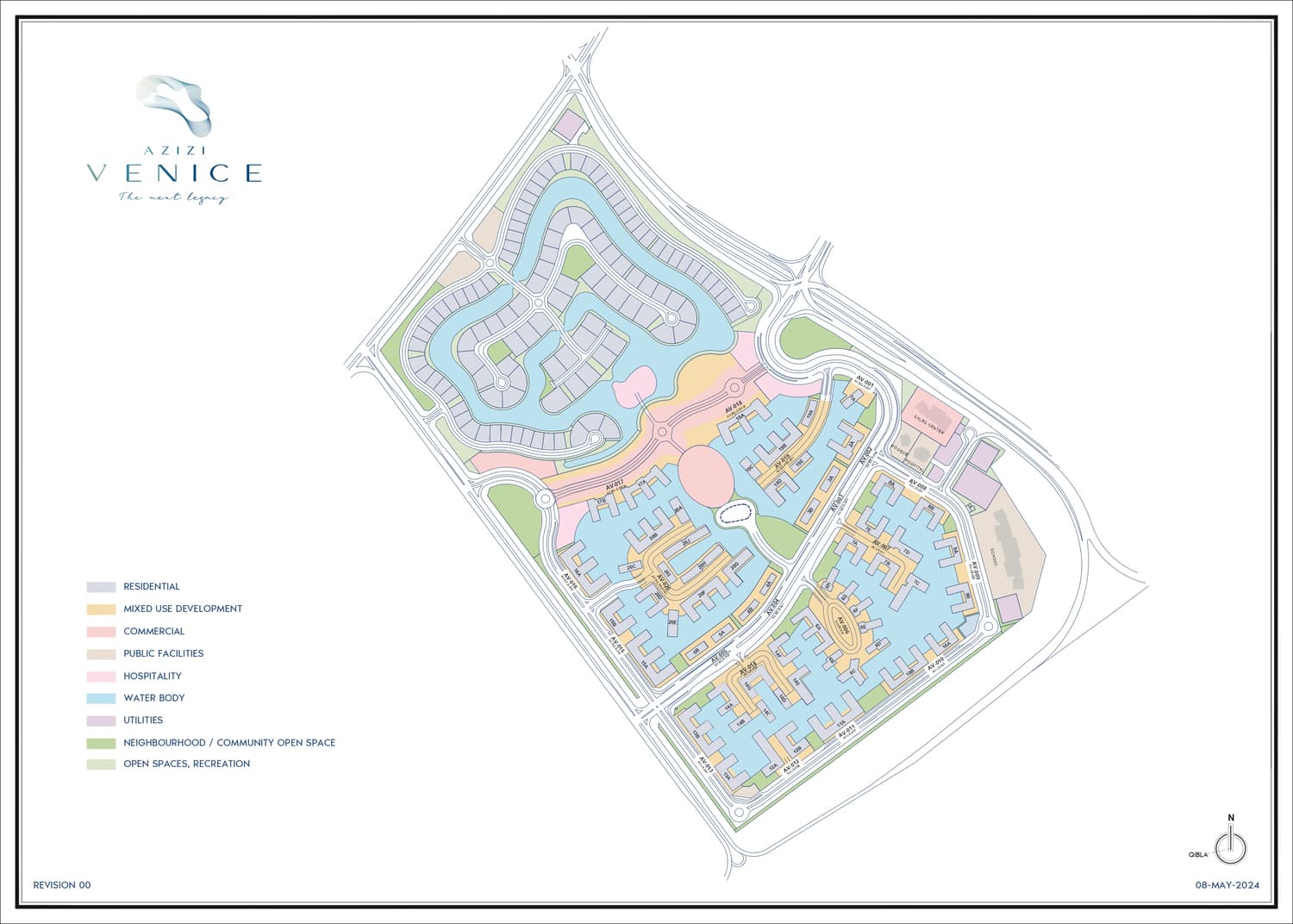 Azizi Venice  masterplan, Dubai South, Dubai