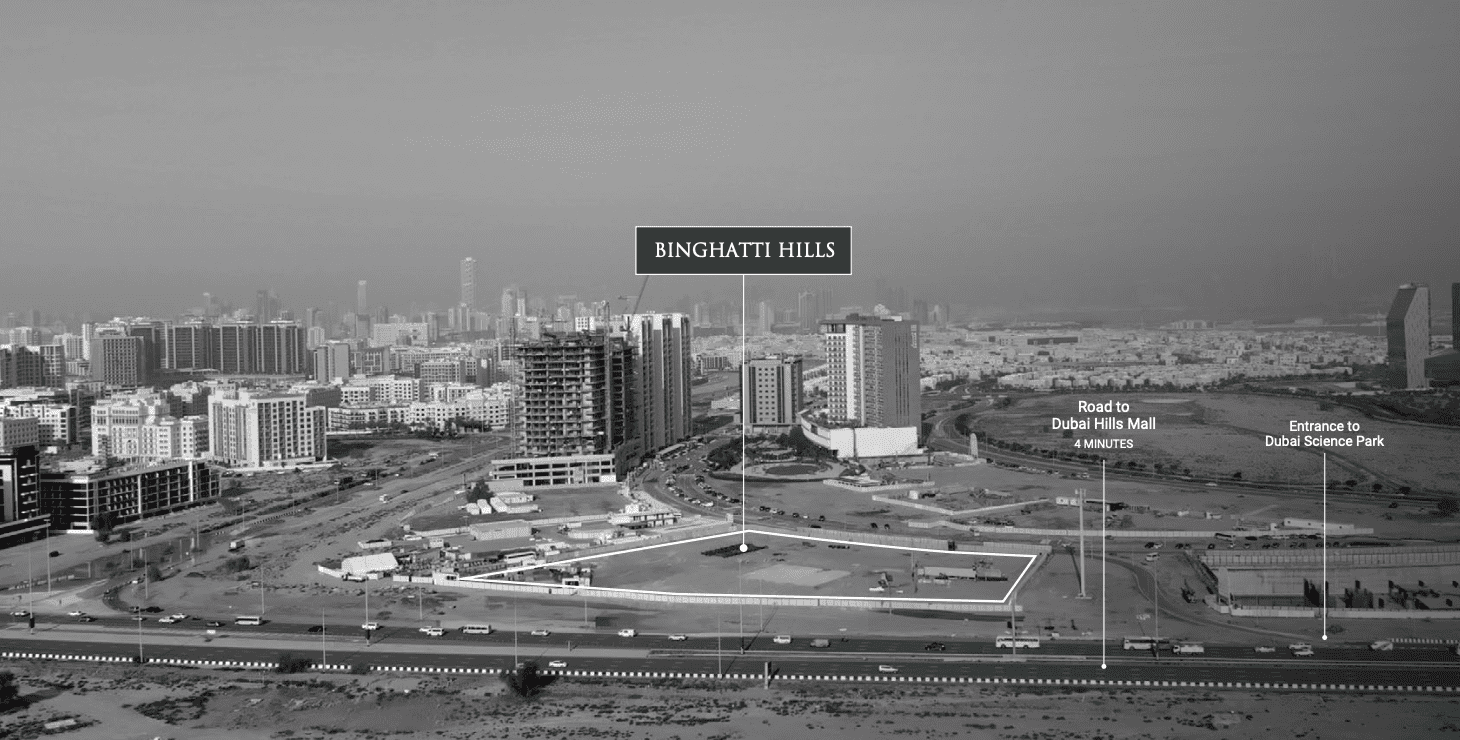 Binghatti Hills masterplan, Dubai Science Park, Dubai
