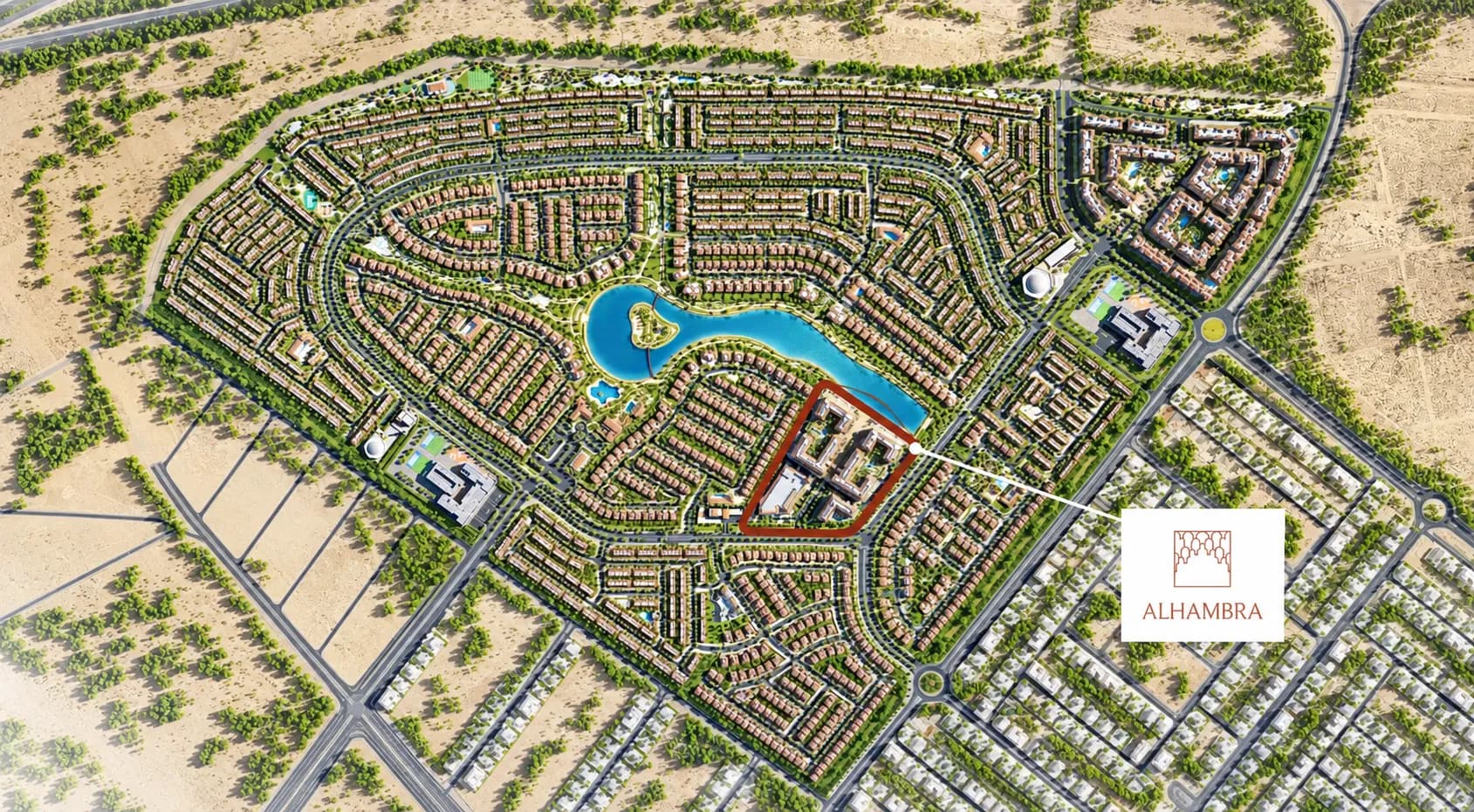 Bloom Living - Alhambra masterplan, Abu Dhabi, Abu Dhabi