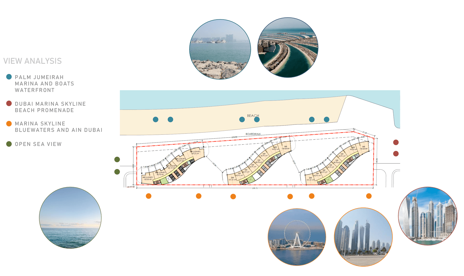 Damac Bay masterplan, Dubai Harbour, Dubai