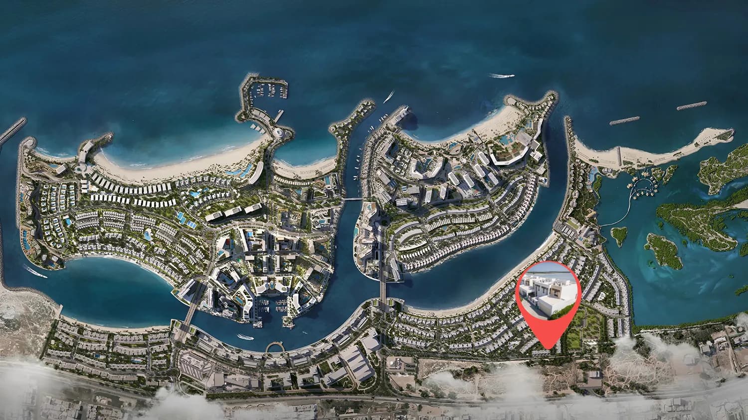 Flamingo Villas 2 masterplan, Mina Al Arab, Ras Al Khaimah