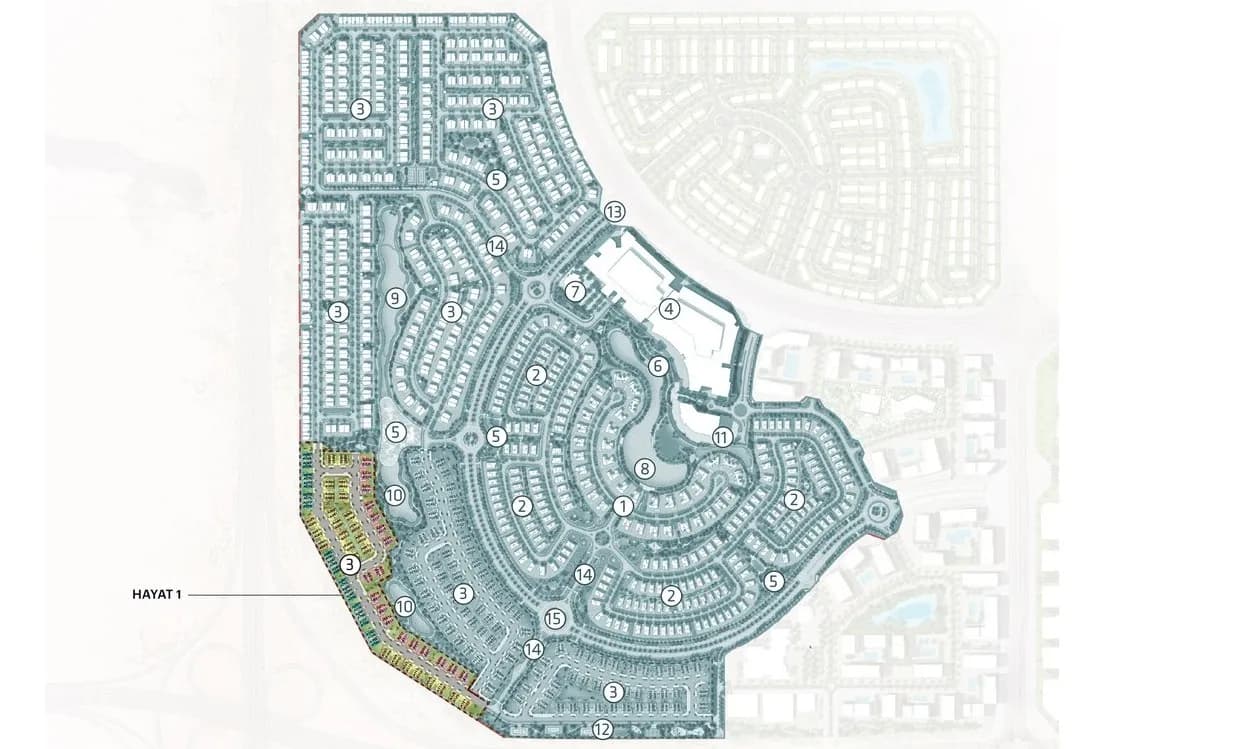 Hayat 1 masterplan, Dubai South, Dubai