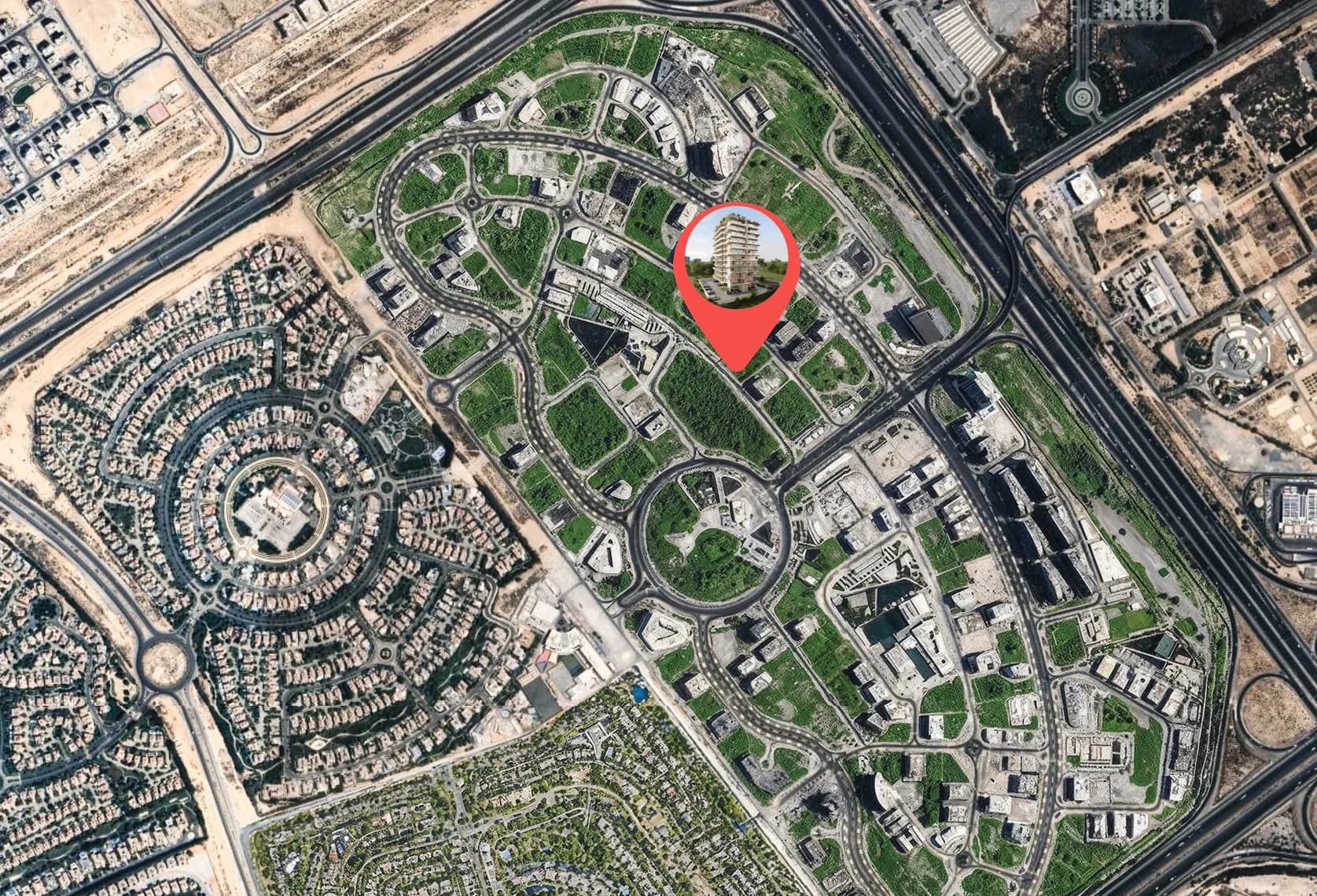 Izel by Zoya masterplan, Dubai Land Residence Complex, Dubai
