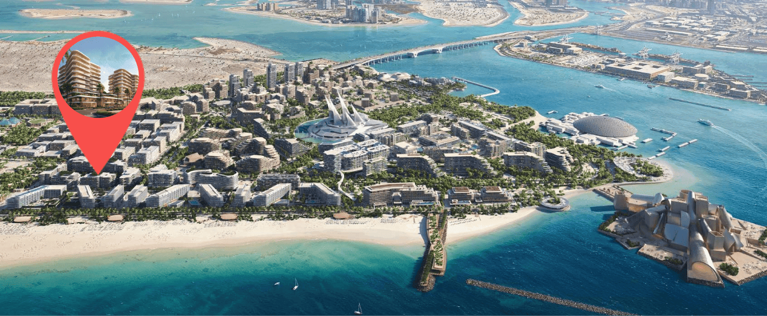 Mamsha Gardens masterplan, Al Saadiyat island, Abu Dhabi