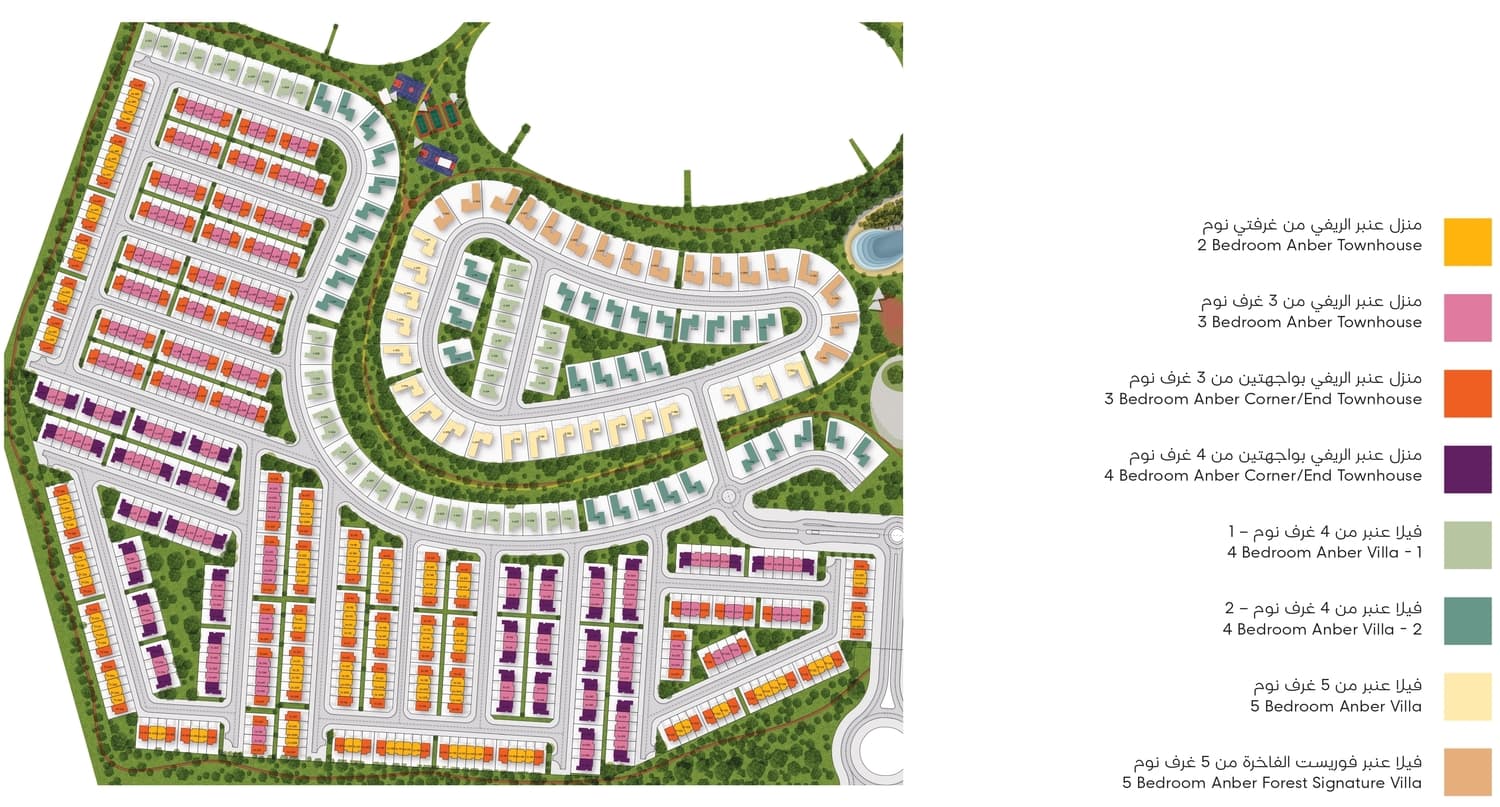 Masaar 2 Anber masterplan, Al Rowdat Suburb, Sharjah
