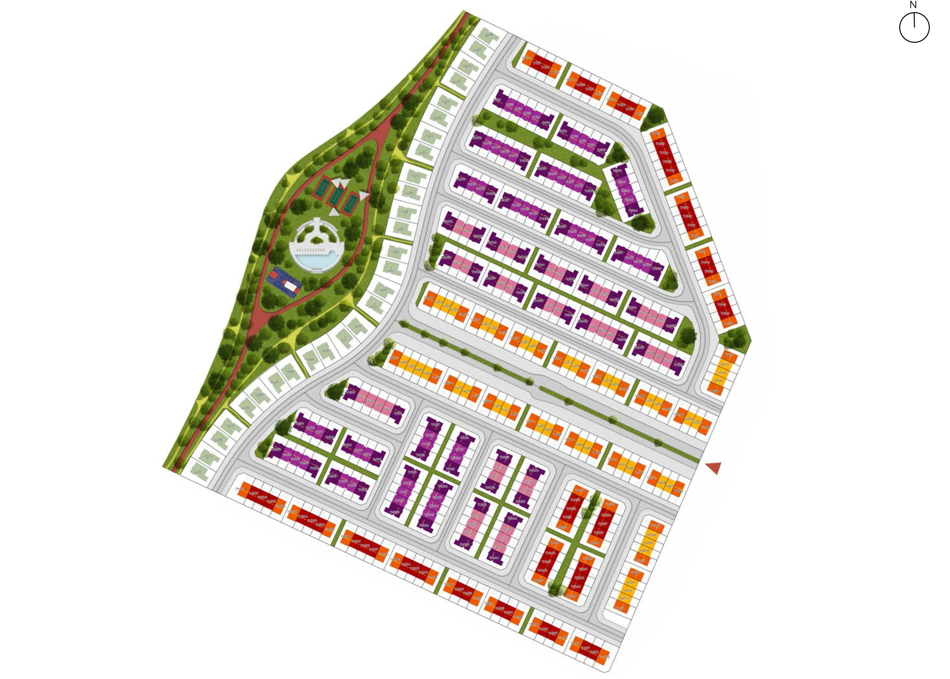 Masaar 3 Dalia masterplan, Al Rowdat Suburb, Sharjah