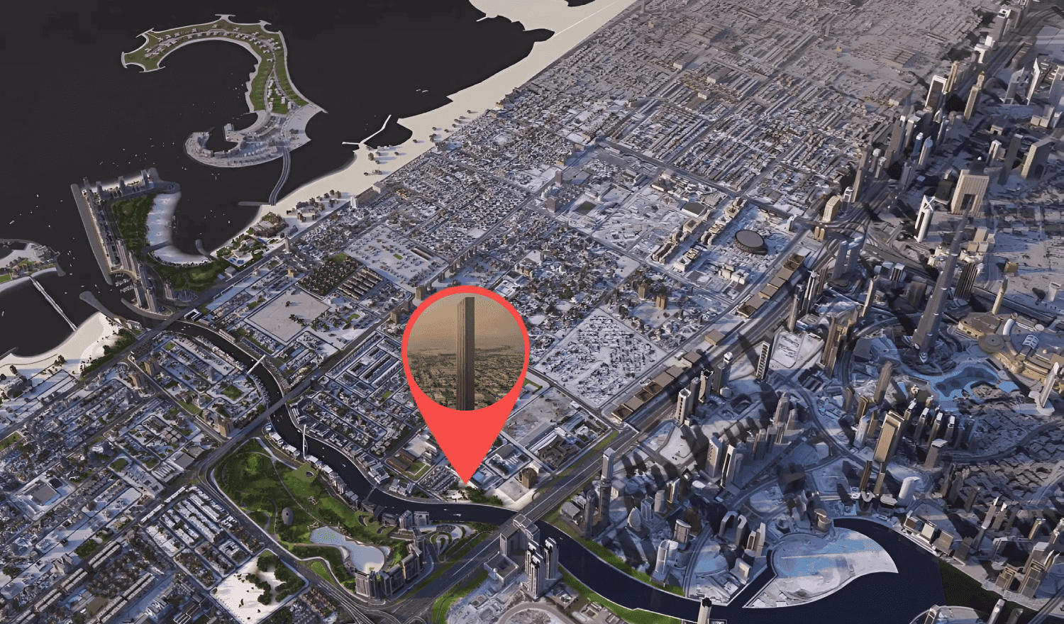 Muraba Veil masterplan, Al Wasl, Dubai