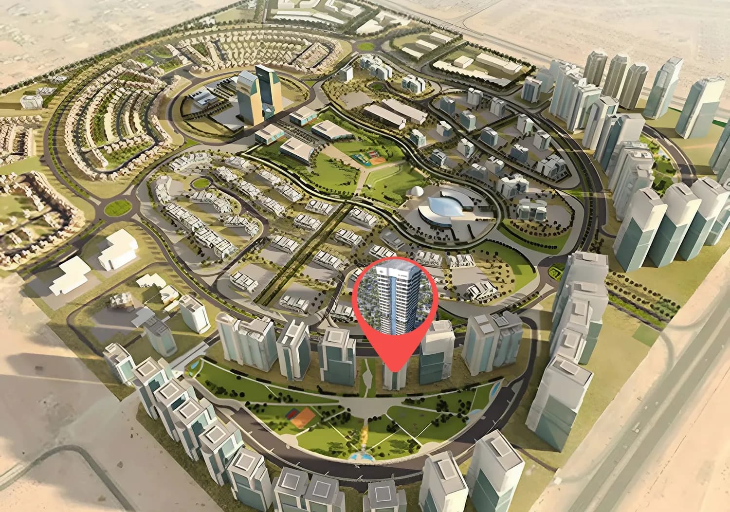 Nova Tower masterplan, Dubai Science Park, Dubai