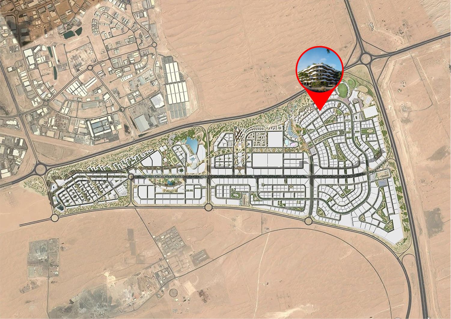 Oasis Residences masterplan, Dubai South, Dubai