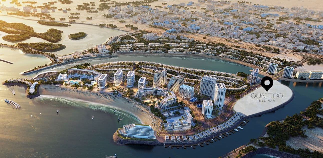 Quattro Del Mar masterplan, Mina Al Arab, Ras Al Khaimah