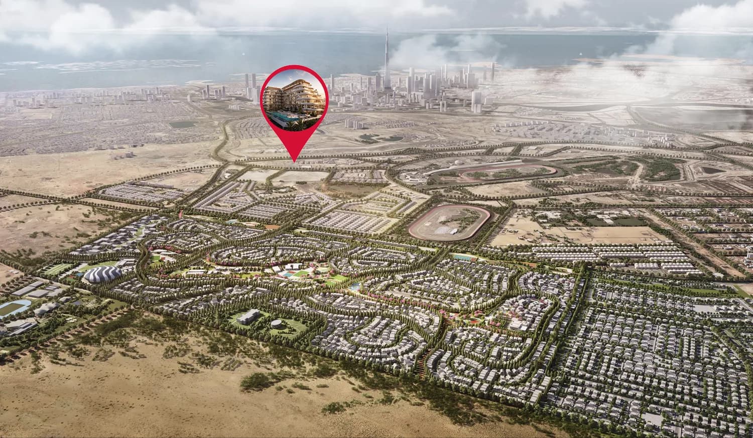 Rabdan Avenue masterplan, Meydan (Nad Al Sheba 1), Dubai