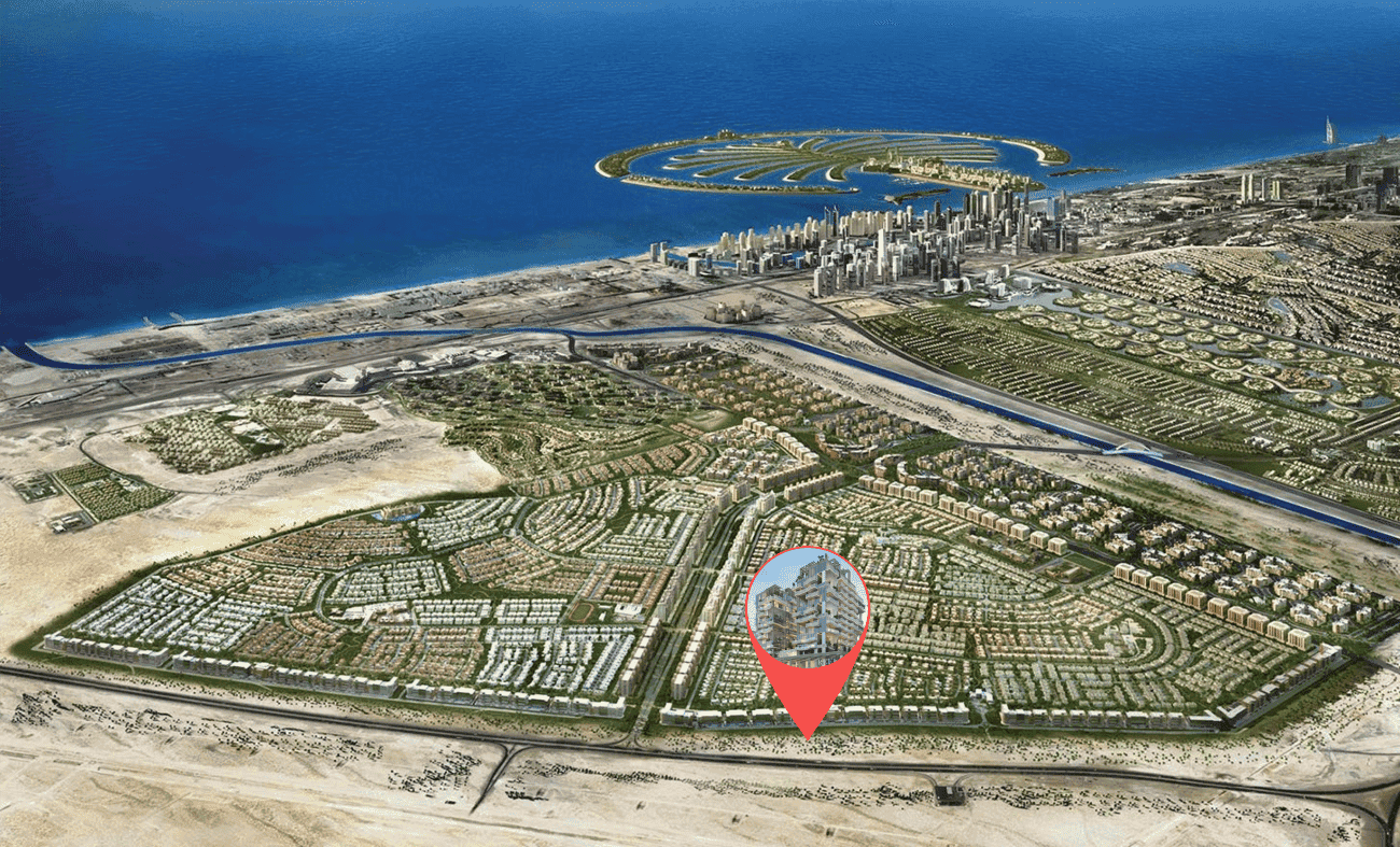 Reef 999 masterplan, Jebel Ali Village, Dubai