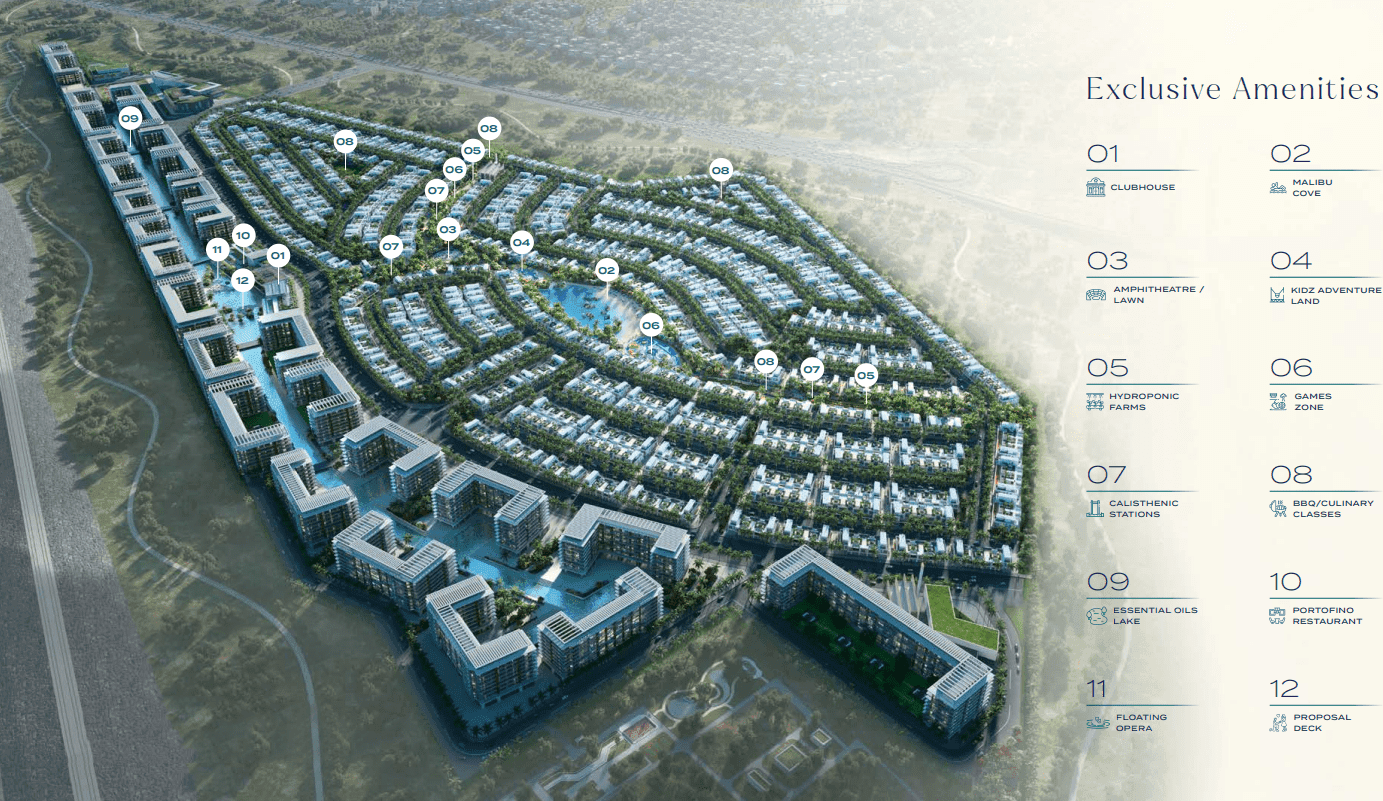 Riverside by Damac masterplan, Damac Riverside, Dubai