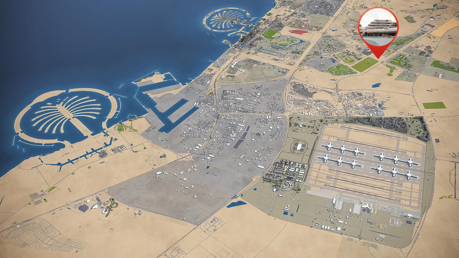 Samana Mykonos masterplan, Dubai Studio City, Dubai