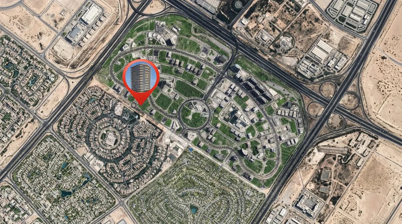 Samana Parkville masterplan, Dubailand Residence Complex, Dubai