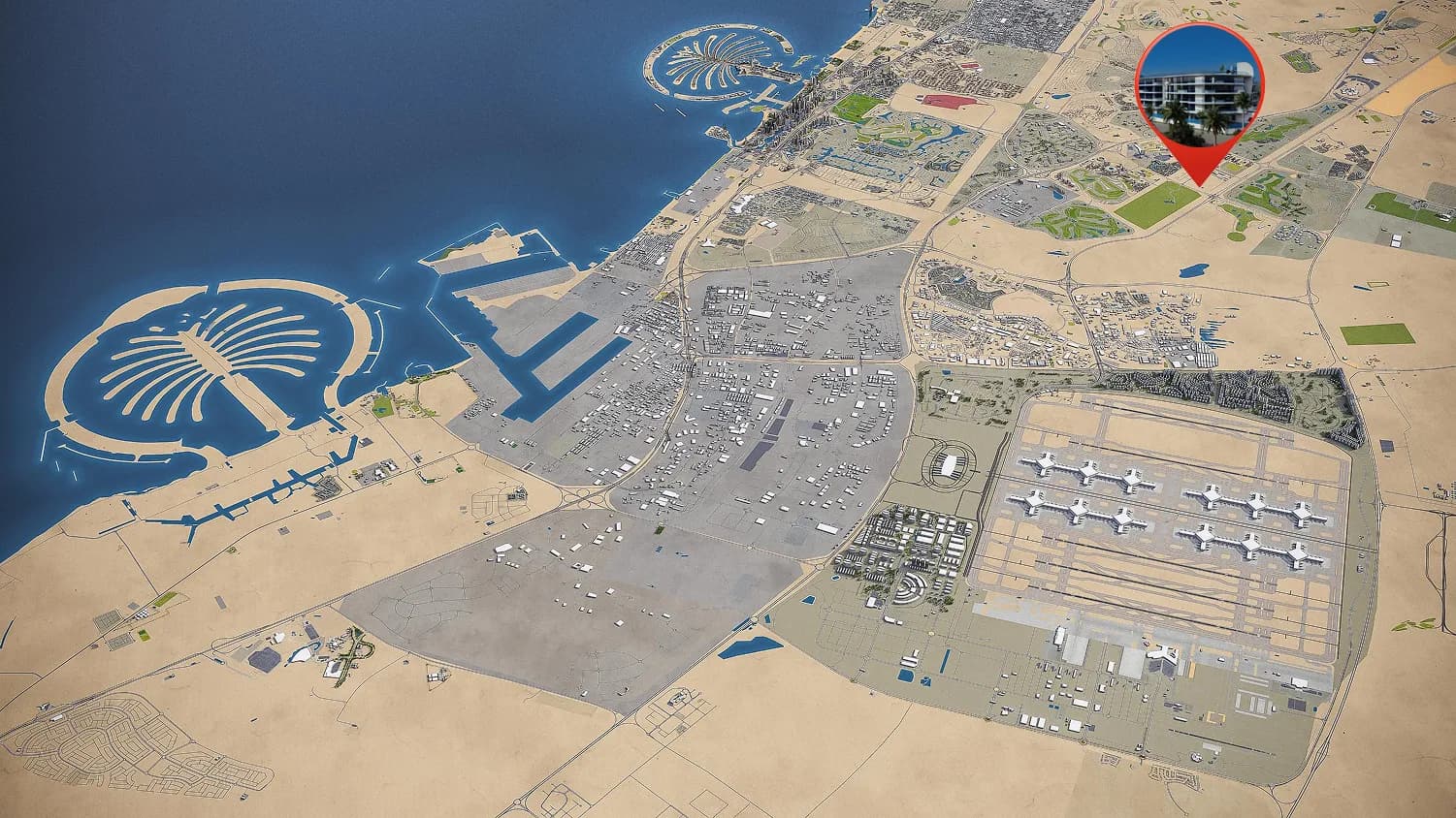 Samana Santorini masterplan, Dubai Studio City, Dubai