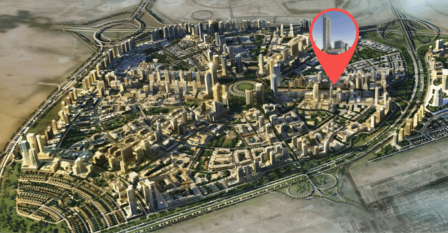 Sky Hills Residence 3 masterplan, JVC (Jumeirah Village Circle), Dubai