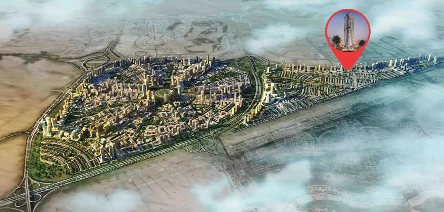 Sonate Residences masterplan, JVT (Jumeirah Village Triangle), Dubai