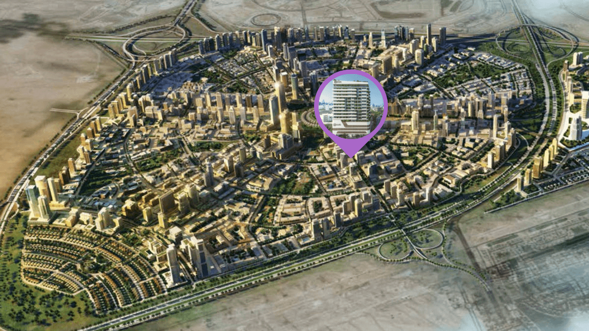 SquareX Residence masterplan, JVC (Jumeirah Village Circle), Dubai