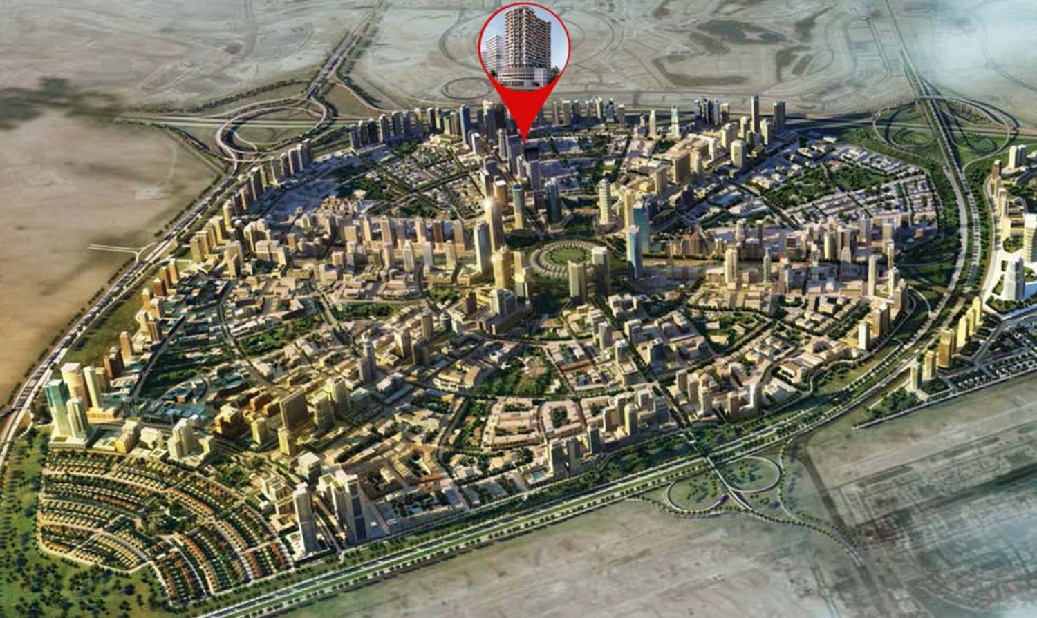 TETR1S Tower masterplan, JVC (Jumeirah Village Circle), Dubai