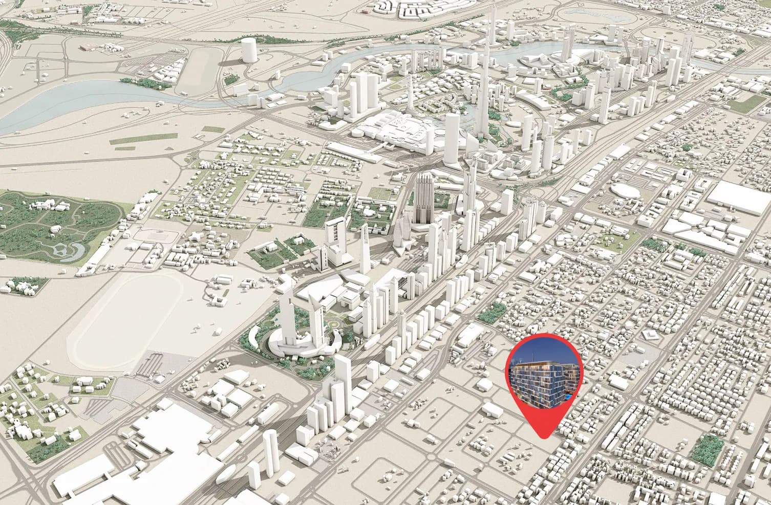 Vibe masterplan, Al Satwa, Dubai
