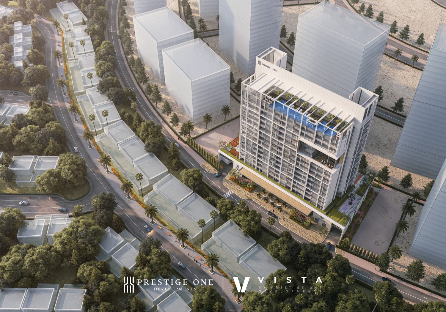 Vista by Prestige One masterplan, Dubai Sports City, Dubai