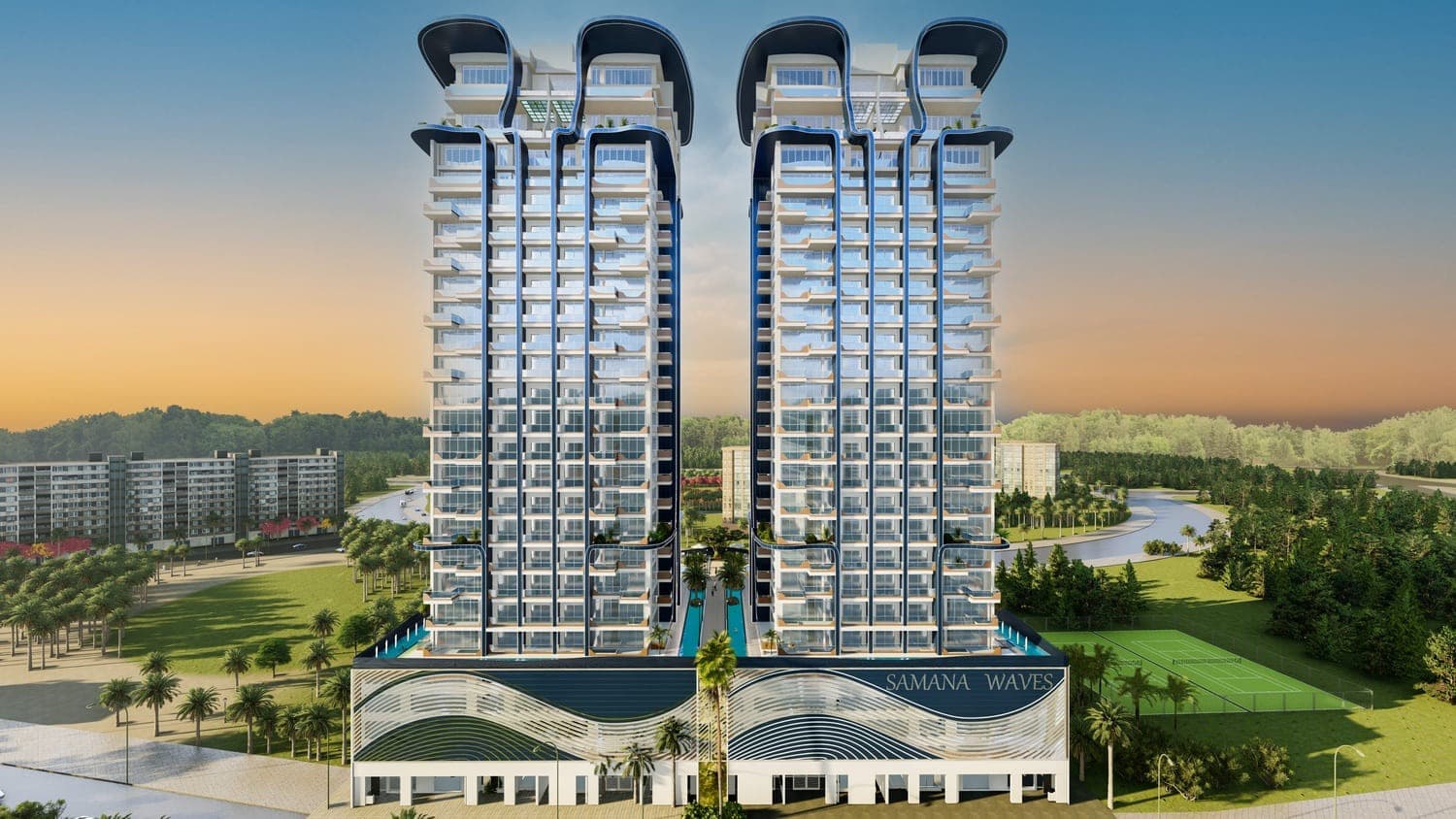 Samana Waves Phase II, JVC (Jumeirah Village Circle), Dubai