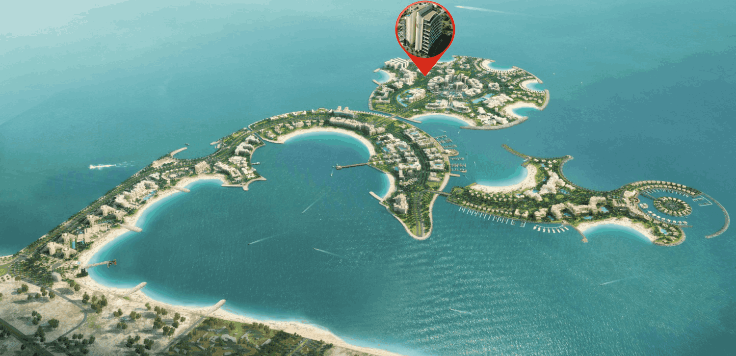 Ola Residence masterplan, Al Marjan Island, Ras al-Khaimah