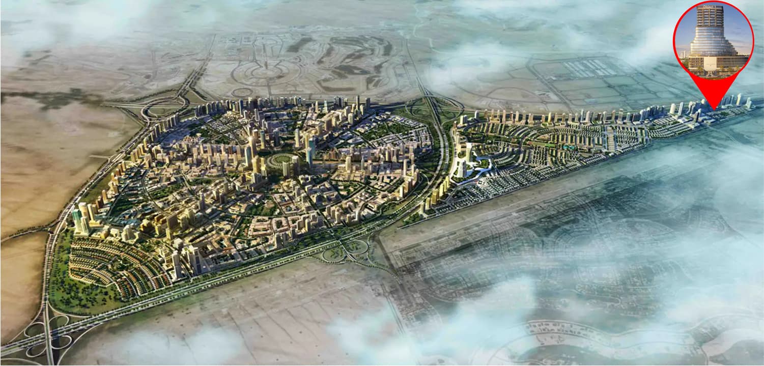 ELAR1S Axis masterplan, JVT (Jumeirah Village Triangle), Dubai