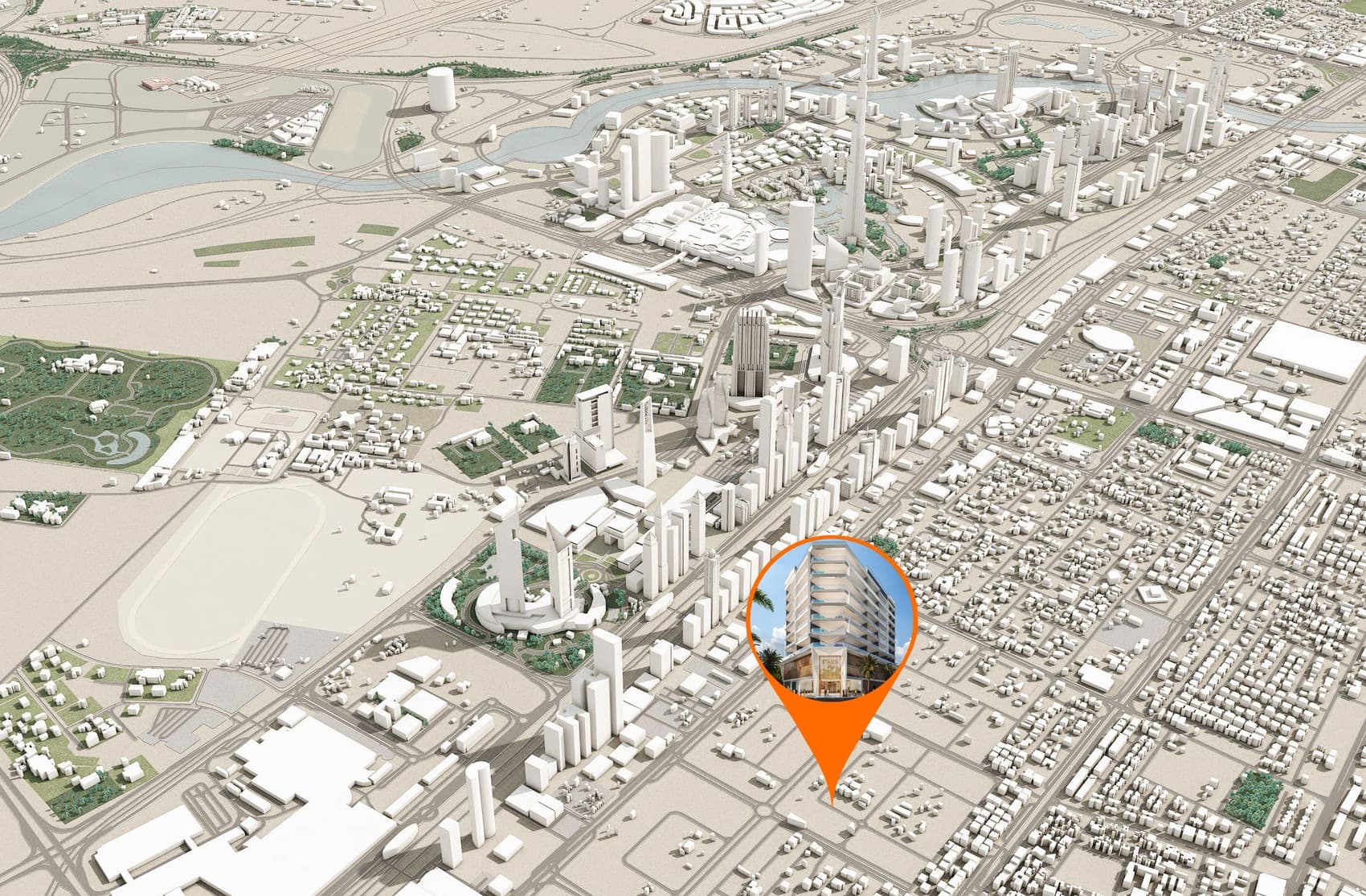 Stamn One masterplan, Al Satwa, Dubai