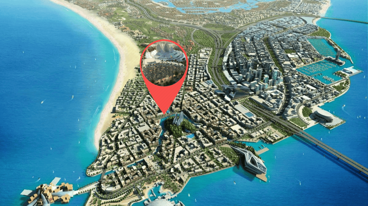 Mandarin Oriental Residences masterplan, Al Saadiyat island, Abu Dhabi