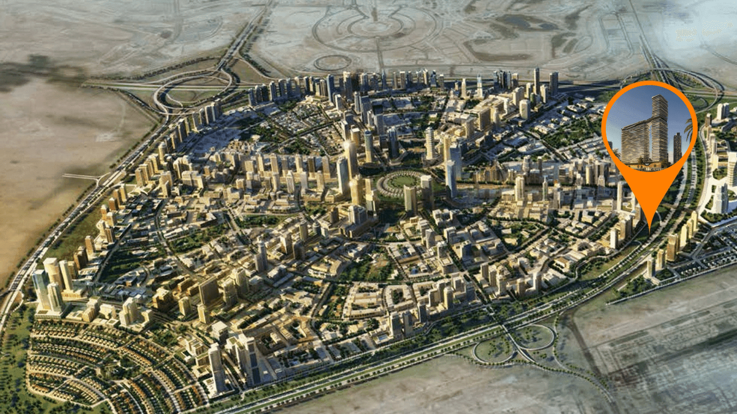 One Sky Park masterplan, JVC (Jumeirah Village Circle), Dubai