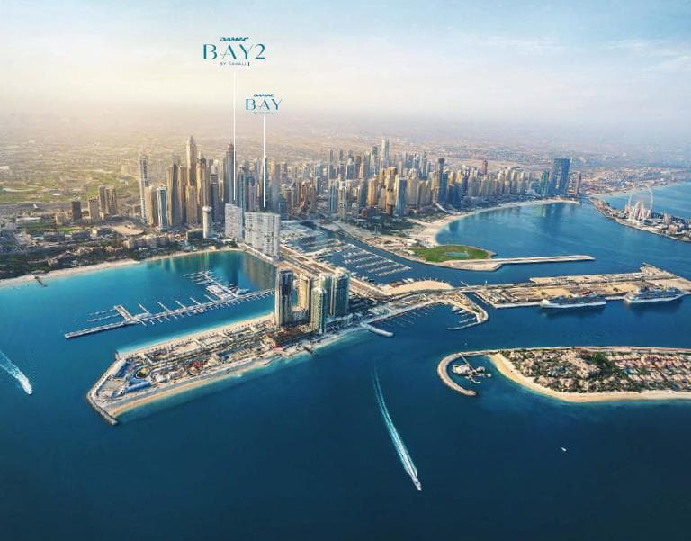 Damac Bay 2 masterplan, Dubai Harbour, Dubai
