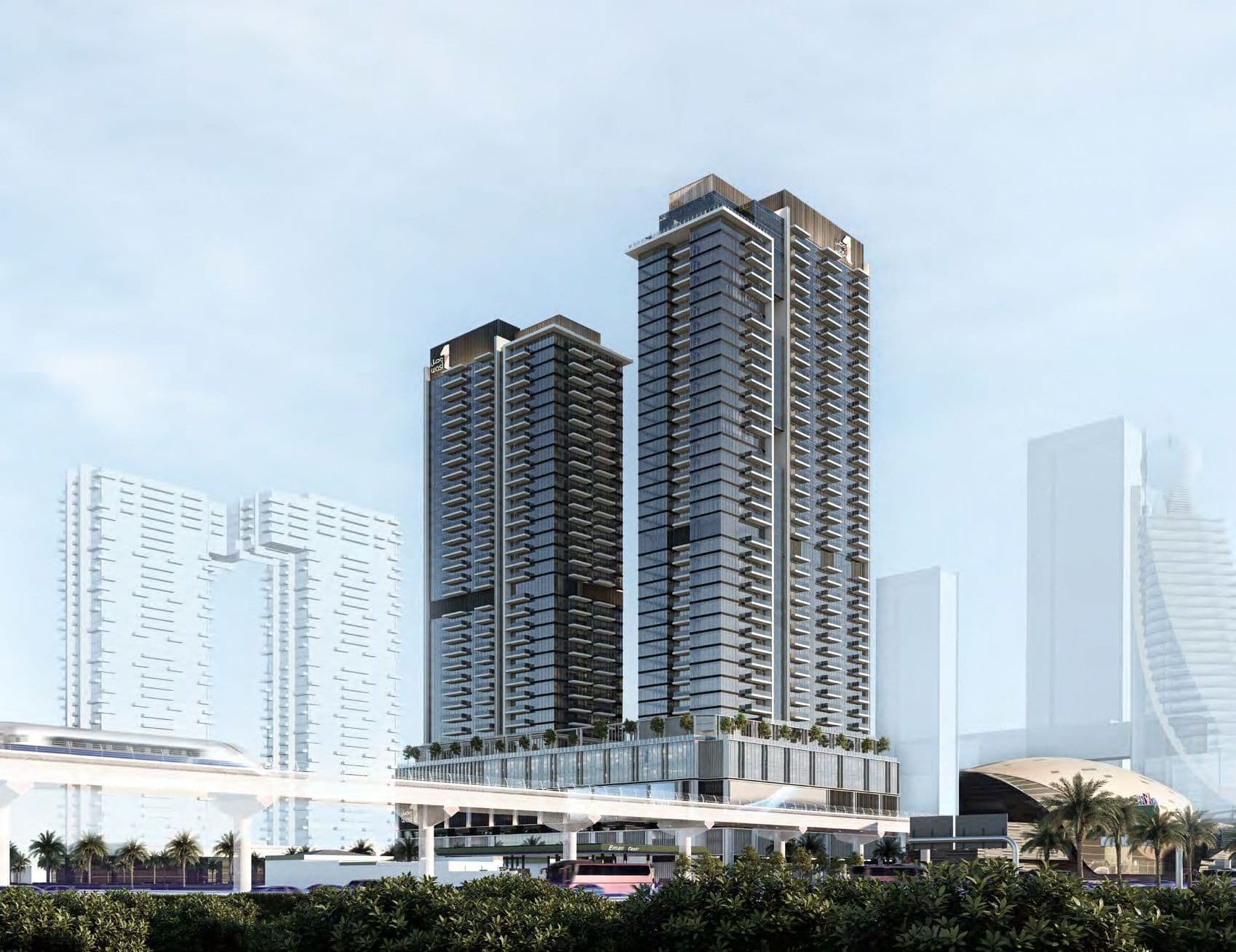 Avenue Park Towers at Wasl 1, Al Kifaf, Dubai, photo 2