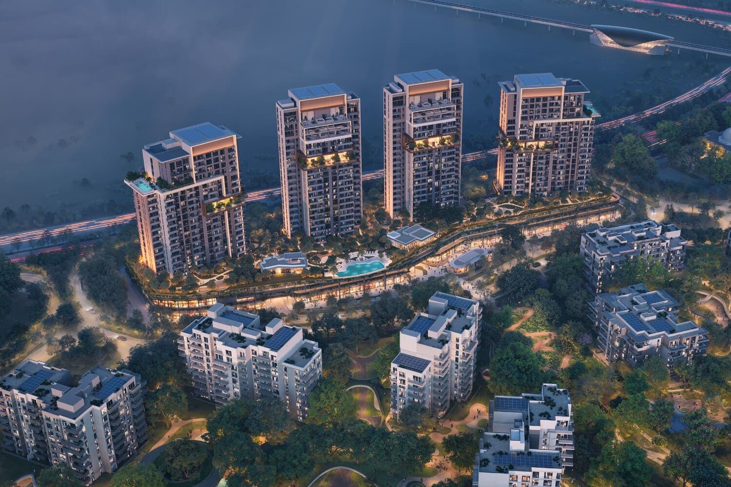 Ghaf Woods Distrikt, City Of Arabia, Dubai, photo 2