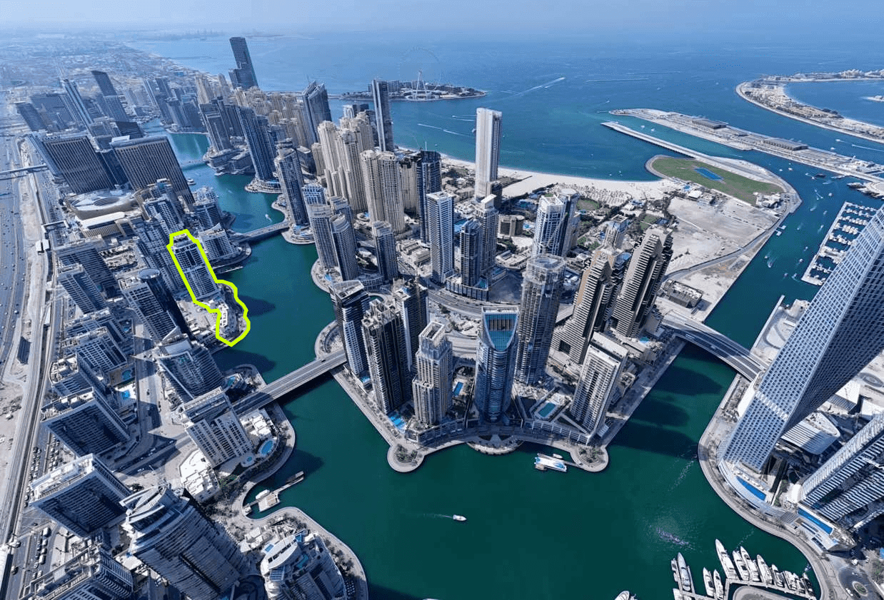 LIV Waterside masterplan, Dubai Marina, Dubai