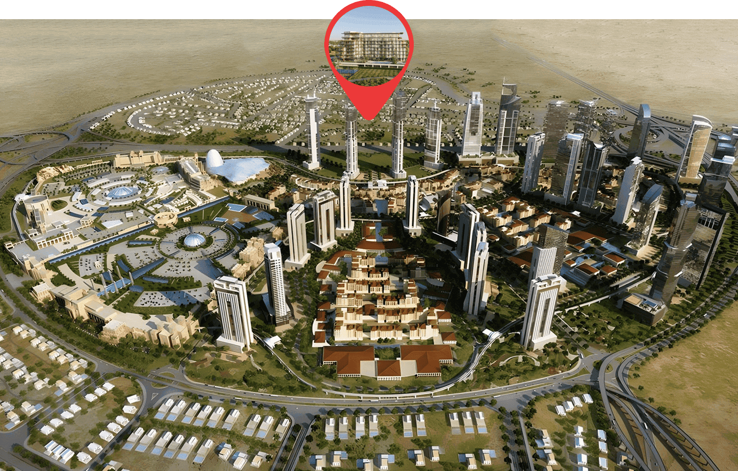 The Haven 3 masterplan, Majan, Dubai
