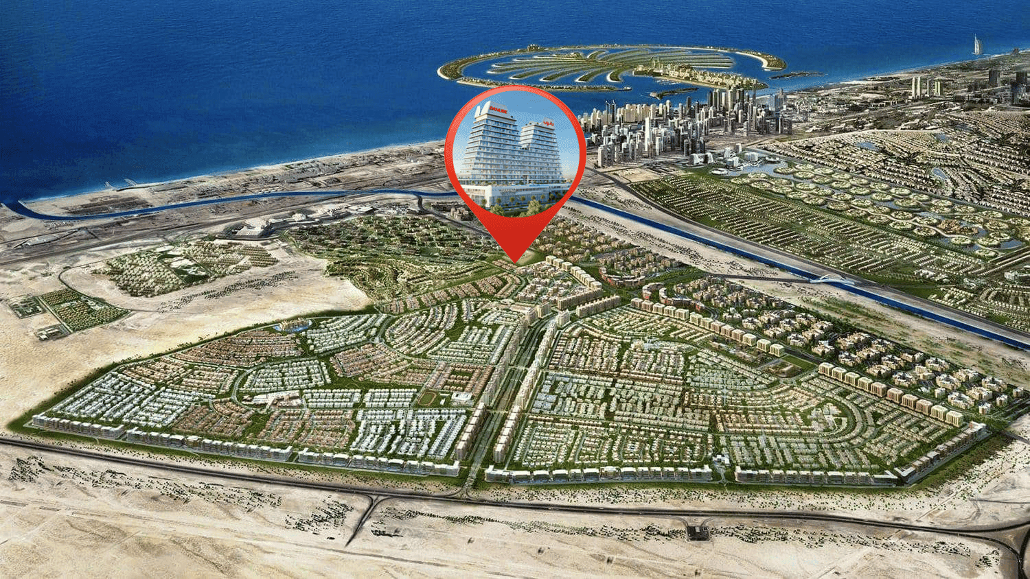 Sparklz masterplan, Jebel Ali Village, Dubai