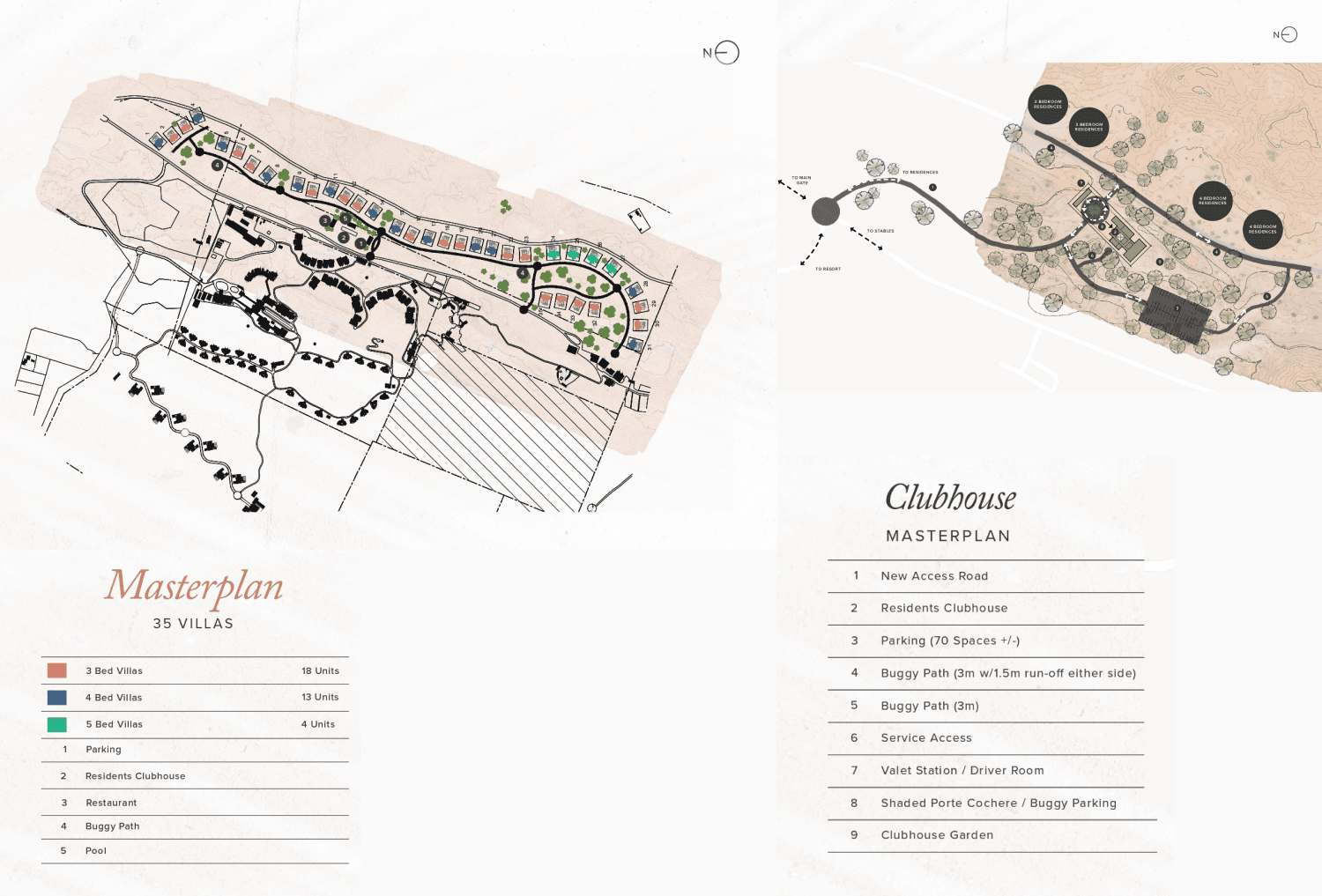 The Ritz Carlton Al Wadi Desert Resort masterplan, Al Wadi desert, Ras Al Khaimah, Dubai