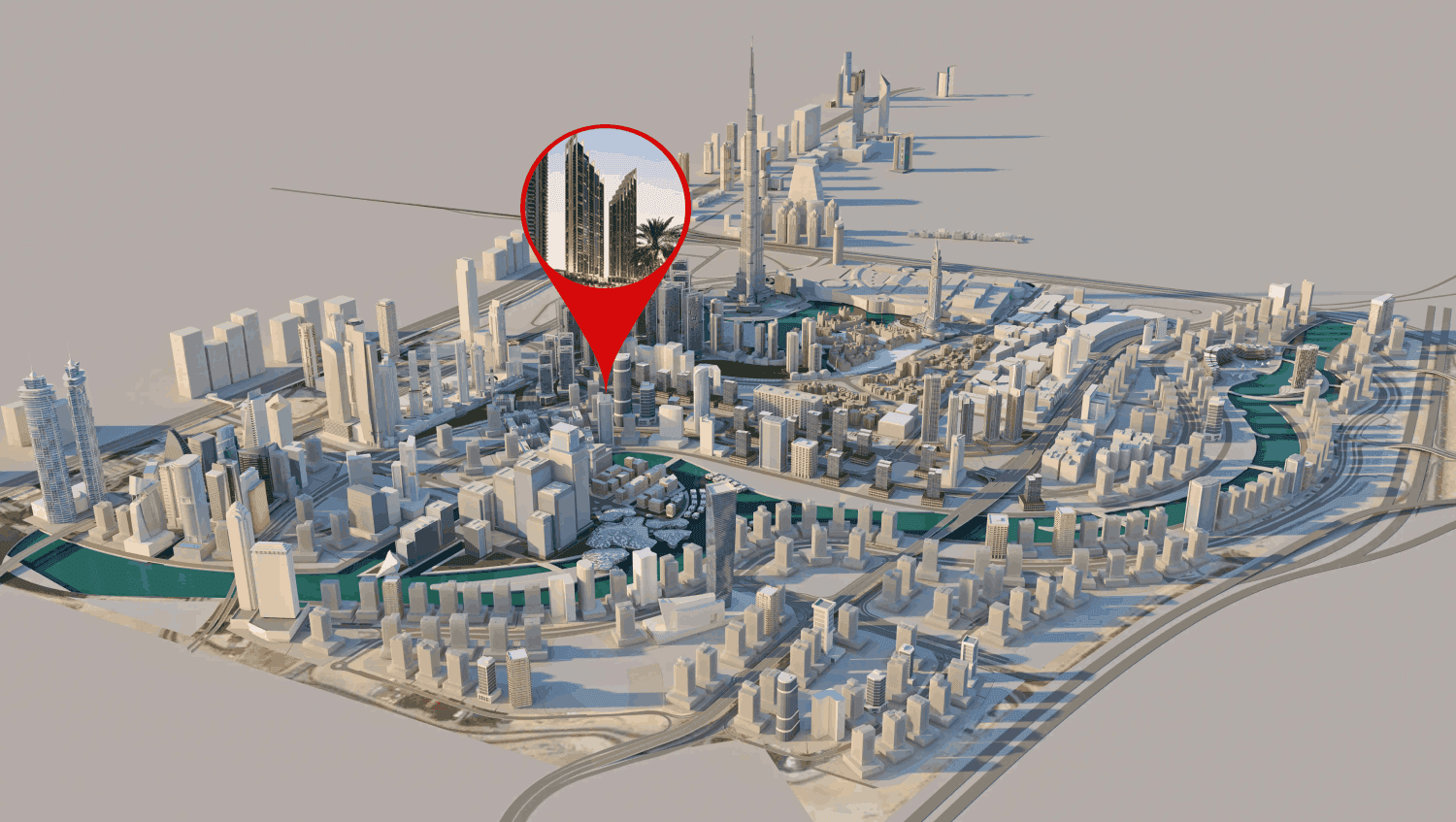 BLVD Heights masterplan, Downtown Dubai, Dubai