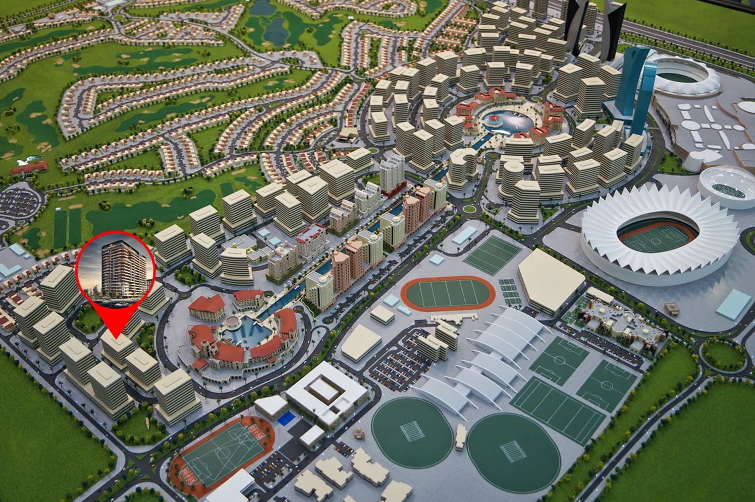 Verde by Vision masterplan, Dubai Sports City, Dubai