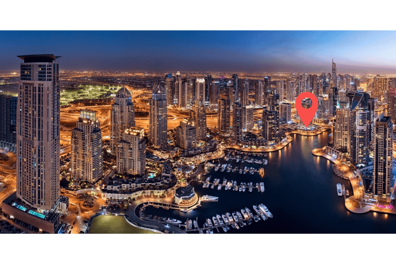 Marina Shores masterplan, Jumeirah Beach Residence (JBR), Dubai