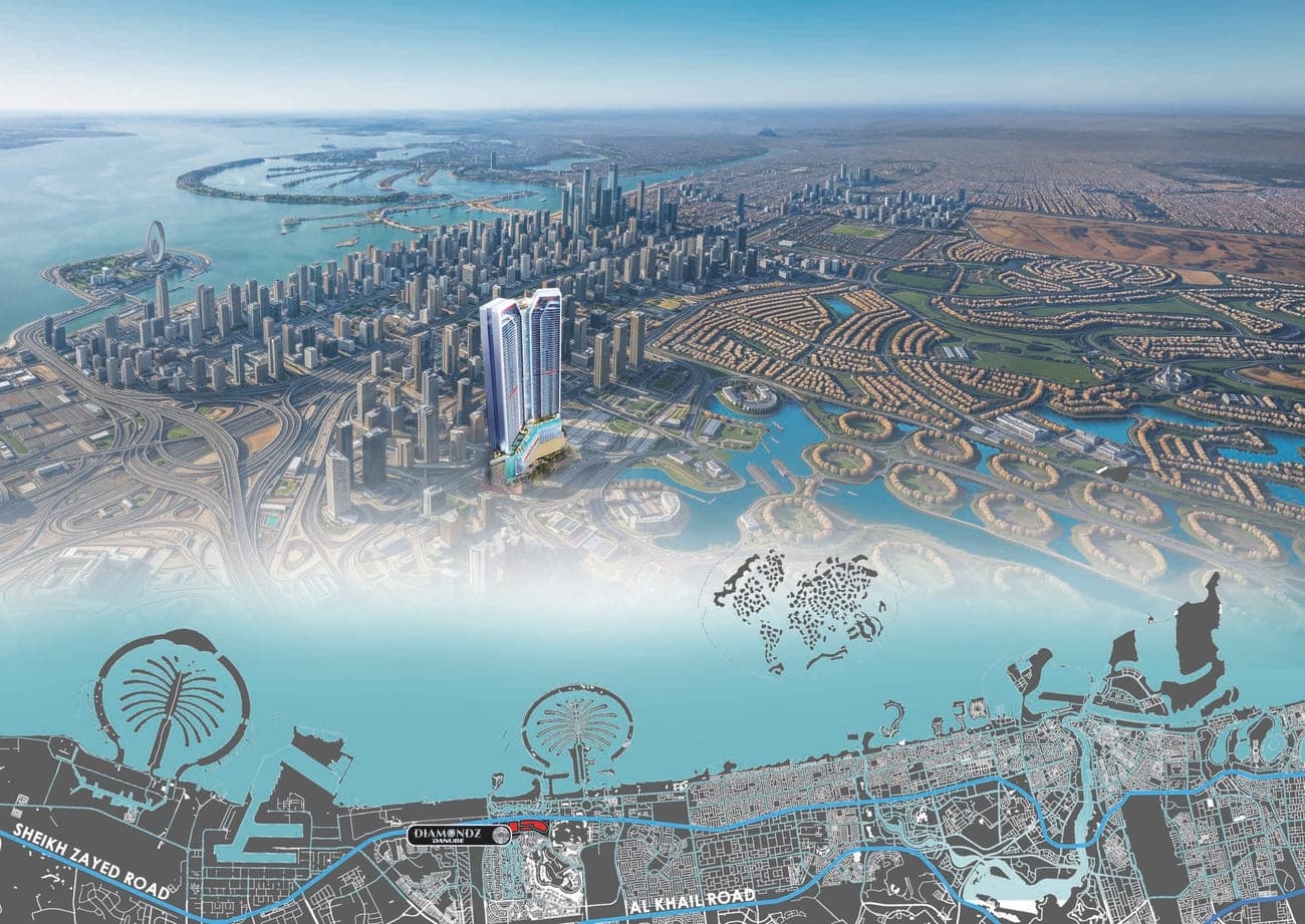 Diamondz masterplan, JLT (Jumeirah Lake Towers), Dubai