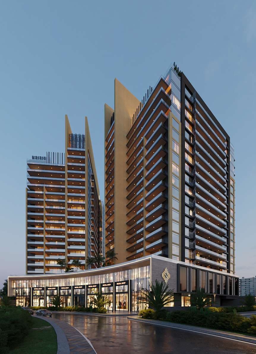 Butterfly Towers, Arjan, Dubai, photo 3