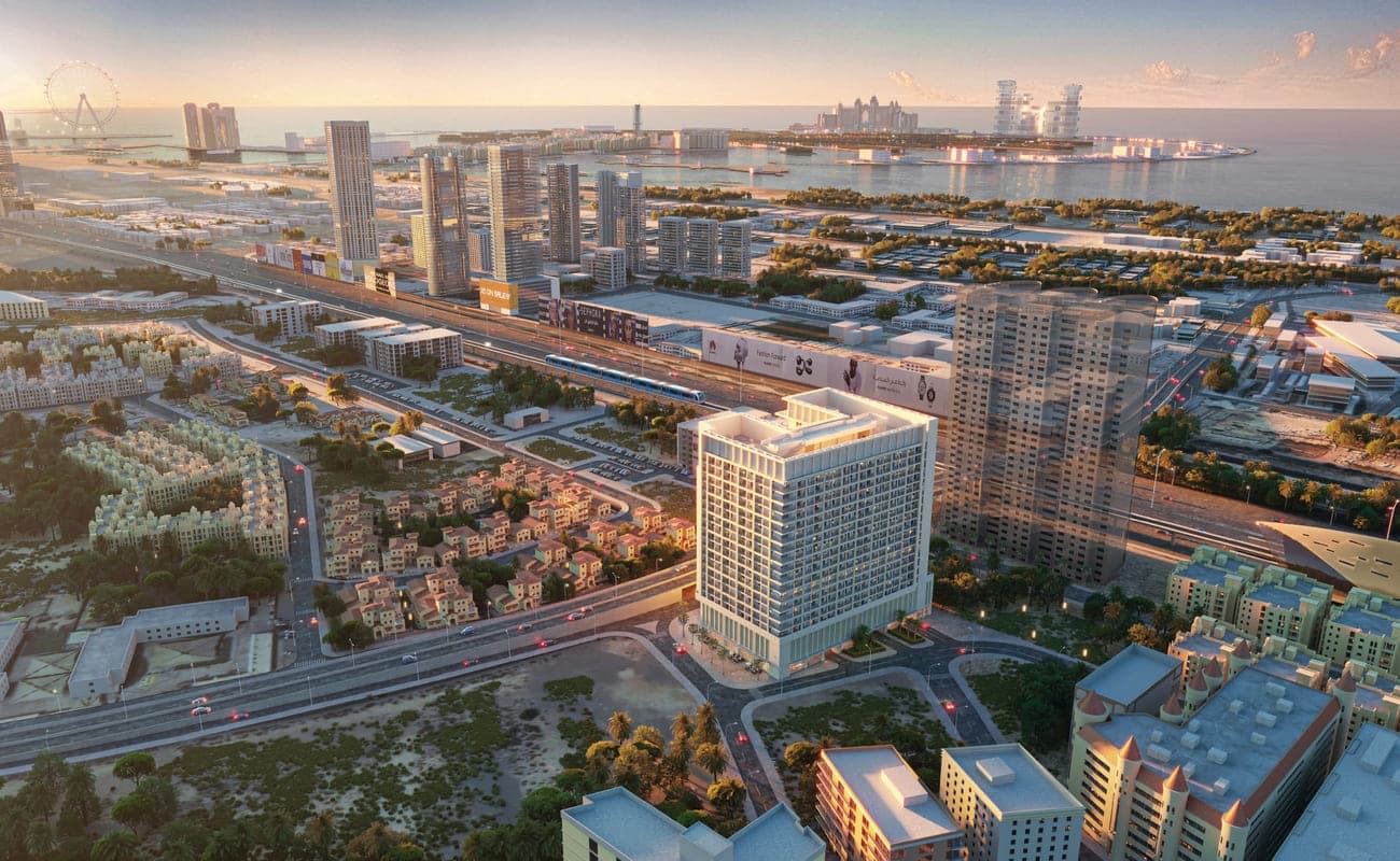 Marriott Residences Sheikh Zayed Road masterplan, Al Barsha, Dubai
