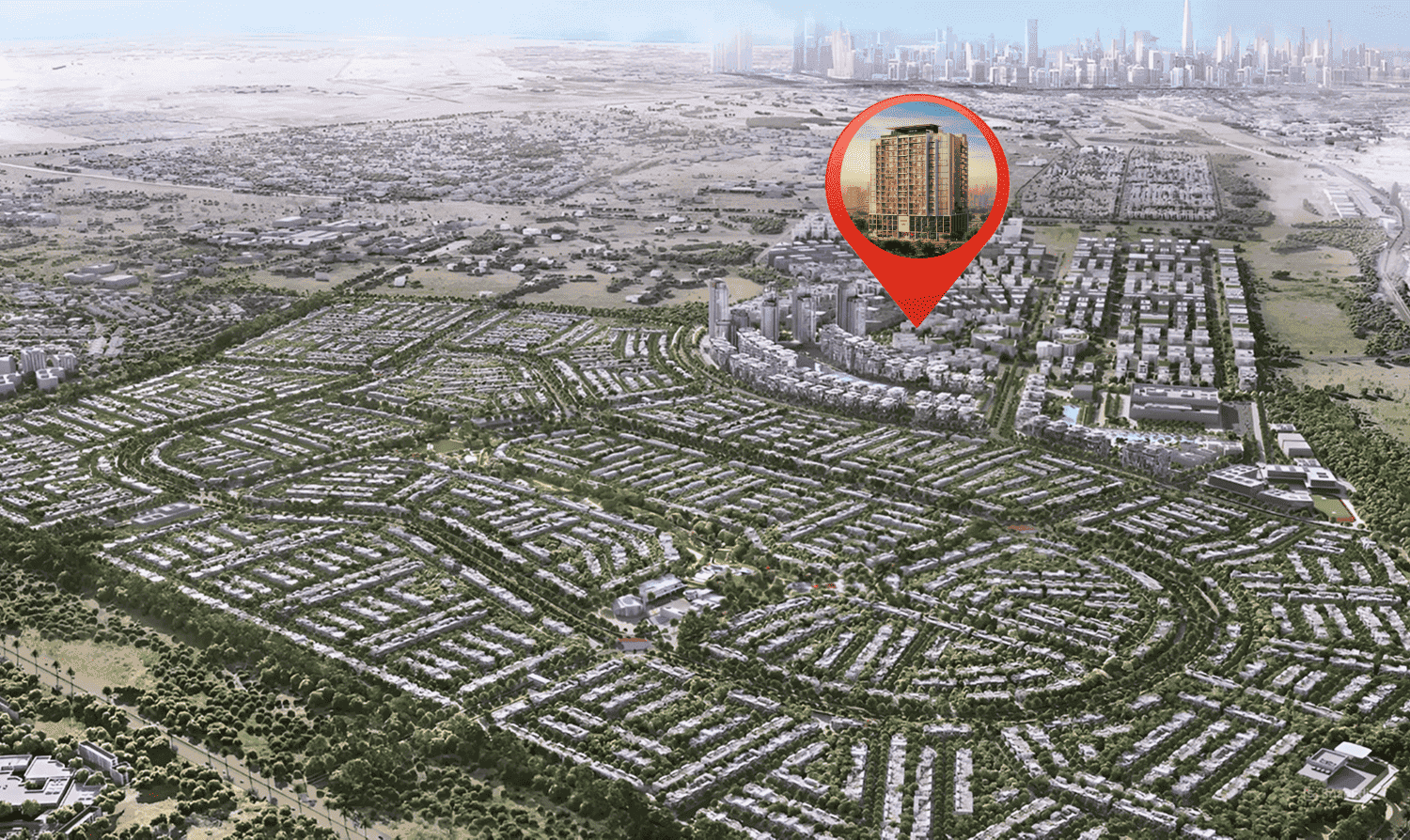 Zenith Residences masterplan, Dubai International City, Dubai
