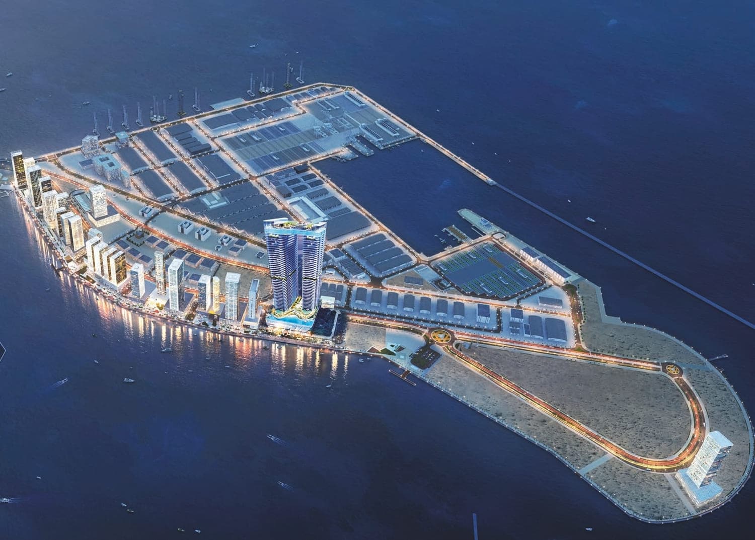 Oceanz masterplan, Maritime City, Dubai