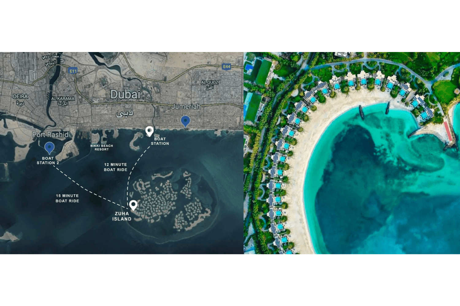 Zuha Island masterplan, World of Islands, Dubai